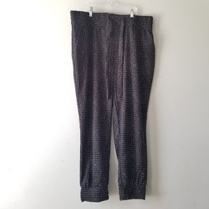 NEW One by Chapter One Polka Dot Jogger Pants XL